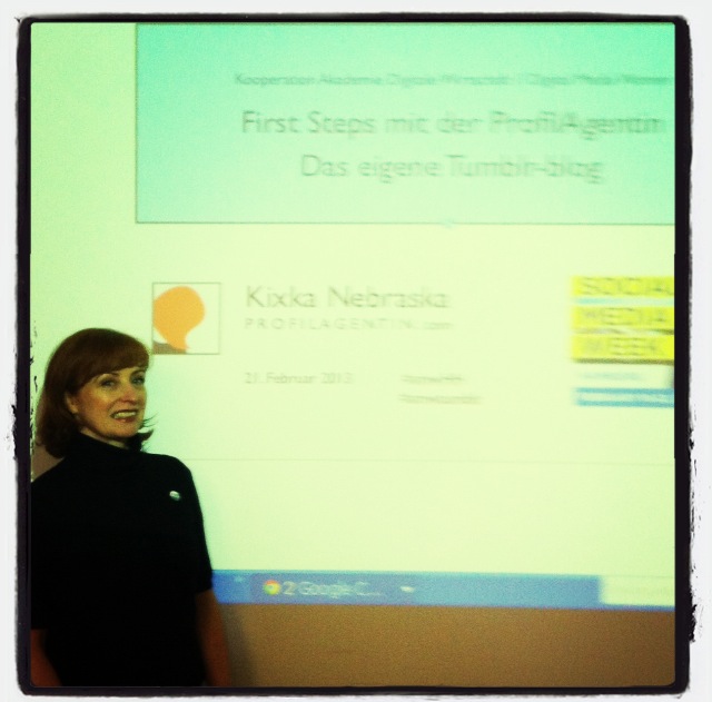 Tumblr Workshop der Profilagentin